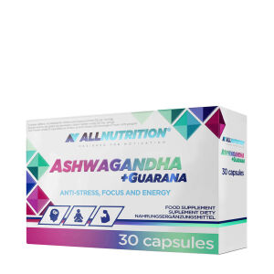 ALLNUTRITION Ashwagandha + Guarana (30 kapsul) - Viking Supplements