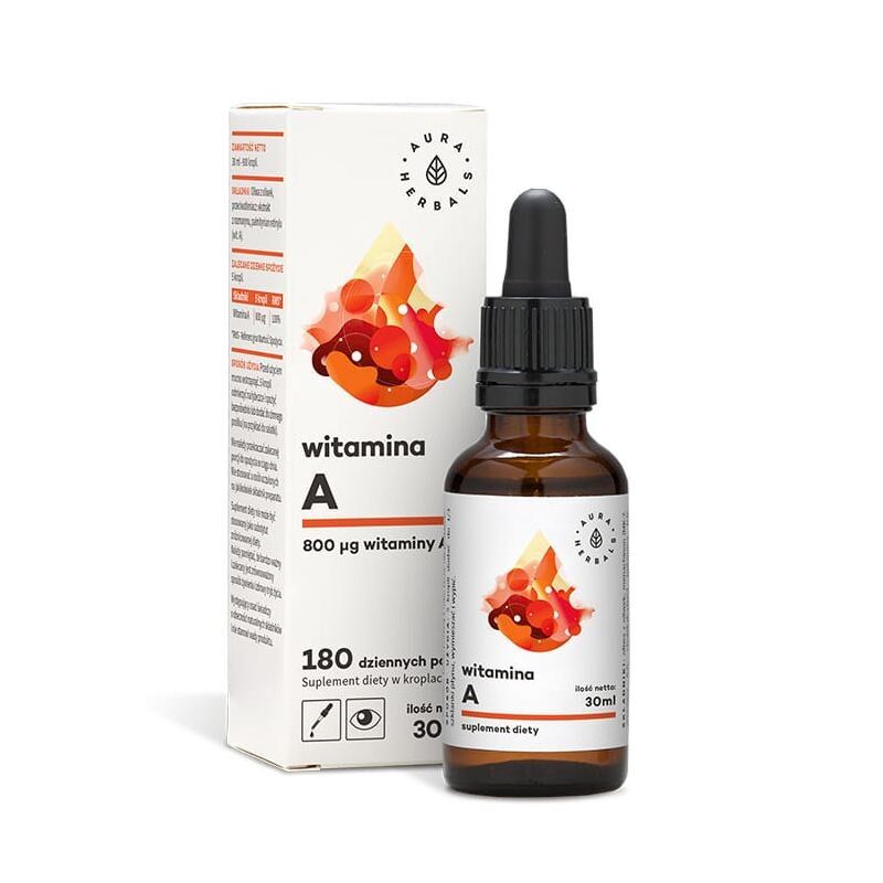 AURA HERBALS Vitamin A (30 ml / 1 fl. oz.) - Viking Supplements