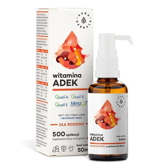 AURA HERBALS Vitamin ADEK za družino