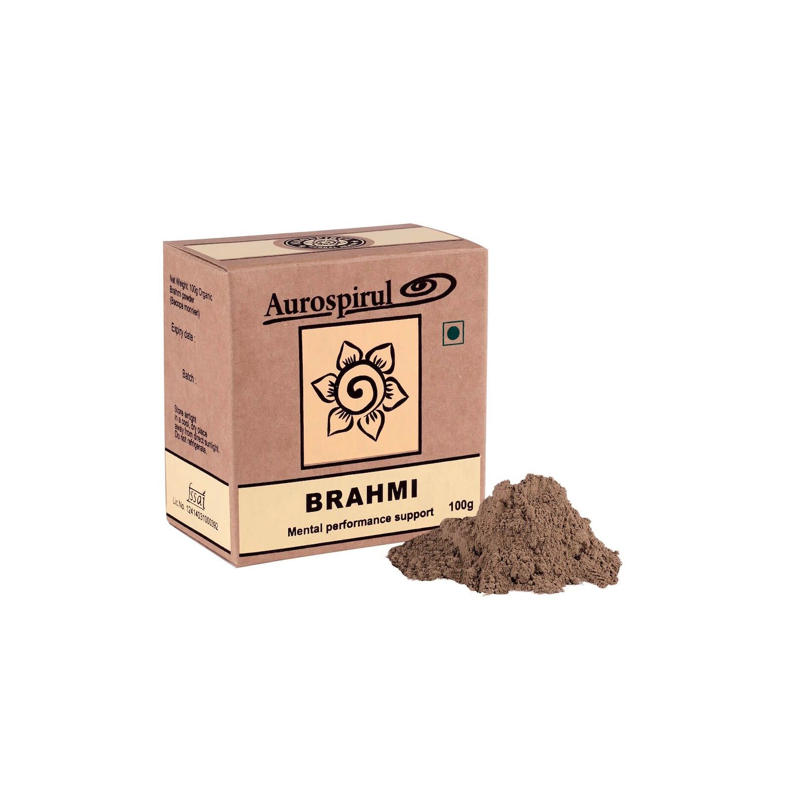 AUROSPIRUL Brahmi v prahu (100 g / 3
