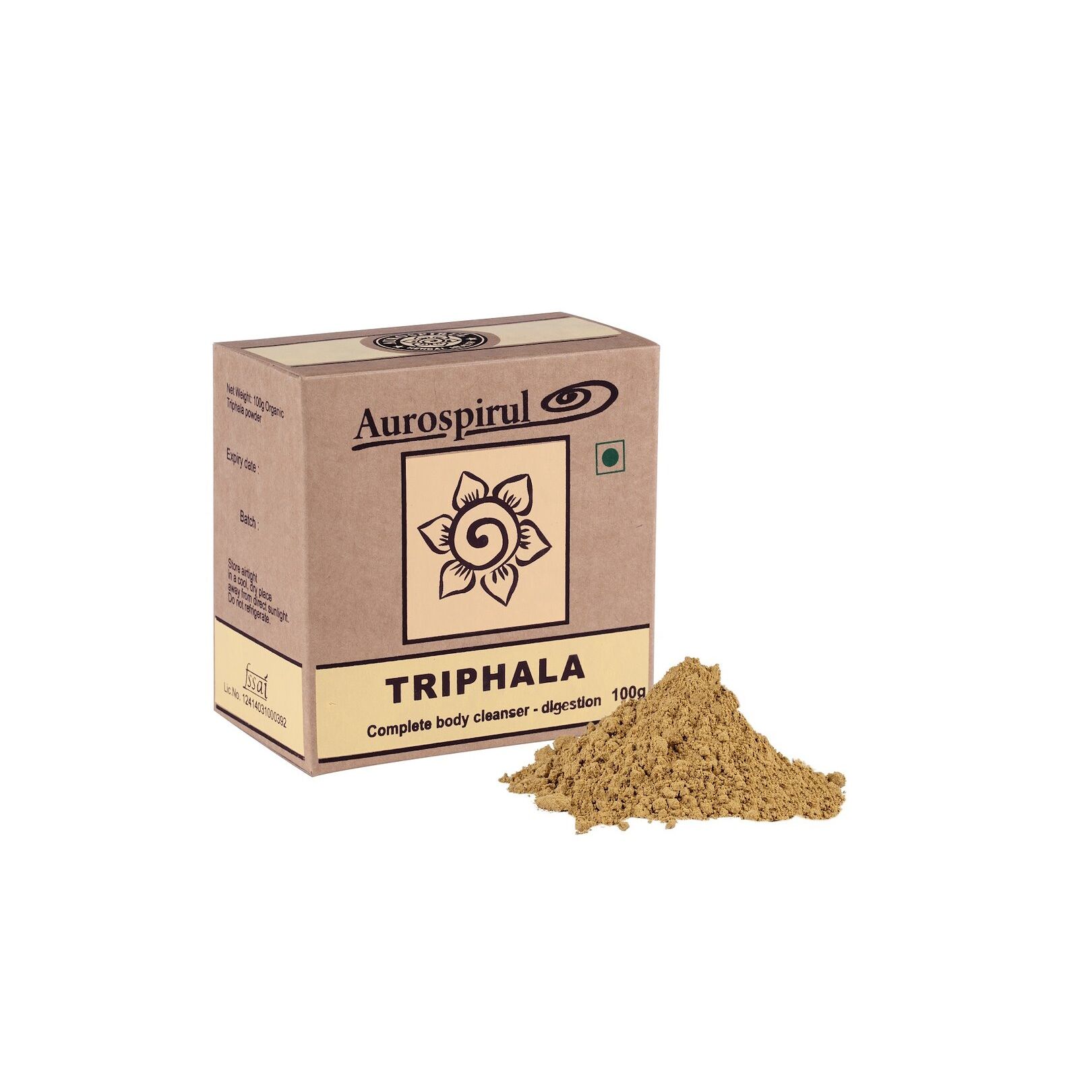 AUROSPIRUL Triphala v prahu (100 g / 3