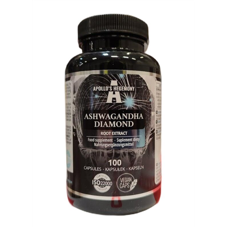 Ashwagandha Diamond - 100 vcaps (EAN 8721077930107) - Viking Supplements