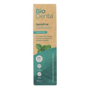 BECONFIDENT BioDenta zobna pasta za občutljive zobe z okusom sveže mete (75 ml) - Viking Supplements