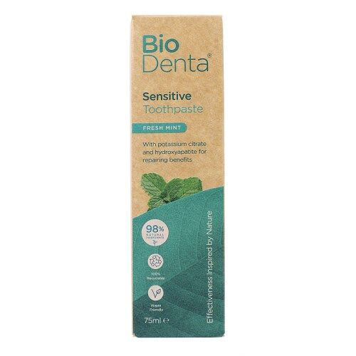 BECONFIDENT BioDenta zobna pasta za občutljive zobe z okusom sveže mete (75 ml) - Viking Supplements