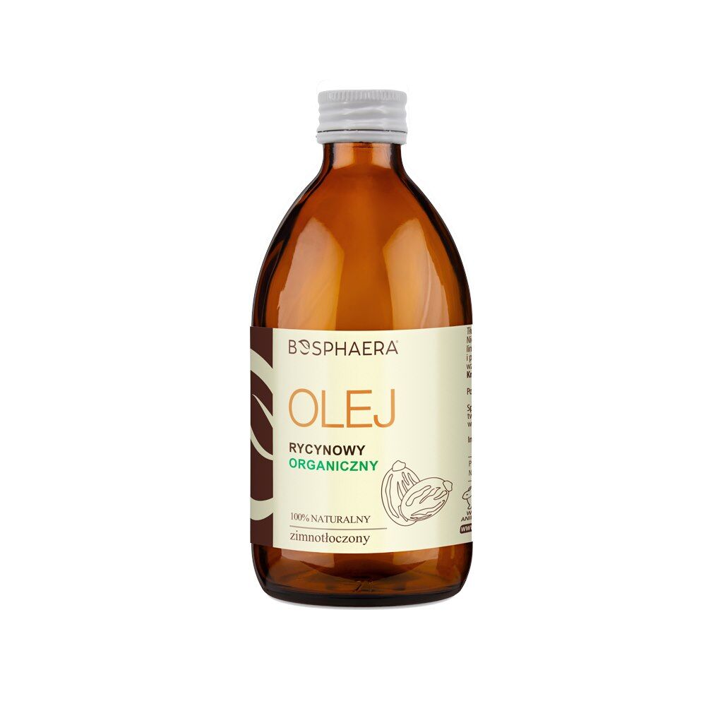 BOSPHAERA ekološko ricinovo olje (500 ml) - Viking Supplements