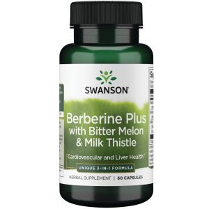 Berberin Plus z grenko melono in mlečnim osatom – 60 kapsul – Viking Supplements