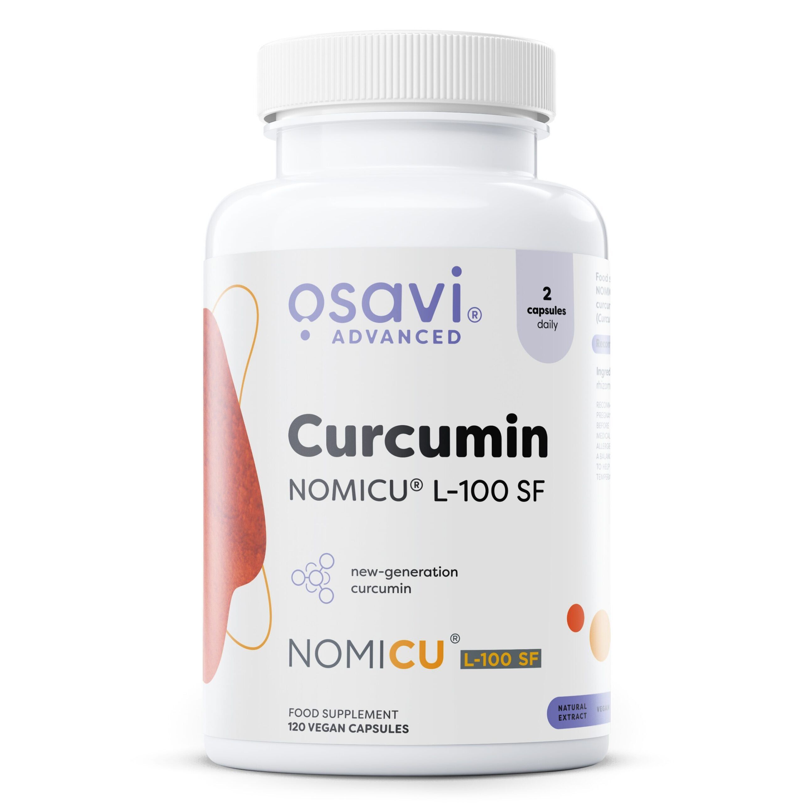 Kurkumin NOMICU L-100 SF – 120 veganskih kapsul – Viking Supplements