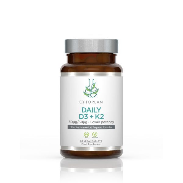Daily D3 + K2 – 60 veganskih tablet – Viking Supplements