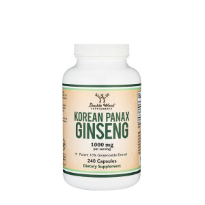 Double Wood prehranska dopolnila s korejskim ginsengom Panax (240 kapsul) – Viking Supplements