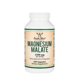 Double Wood – prehranska dopolnila z magnezijevim malatom (420 kapsul) – Viking Supplements