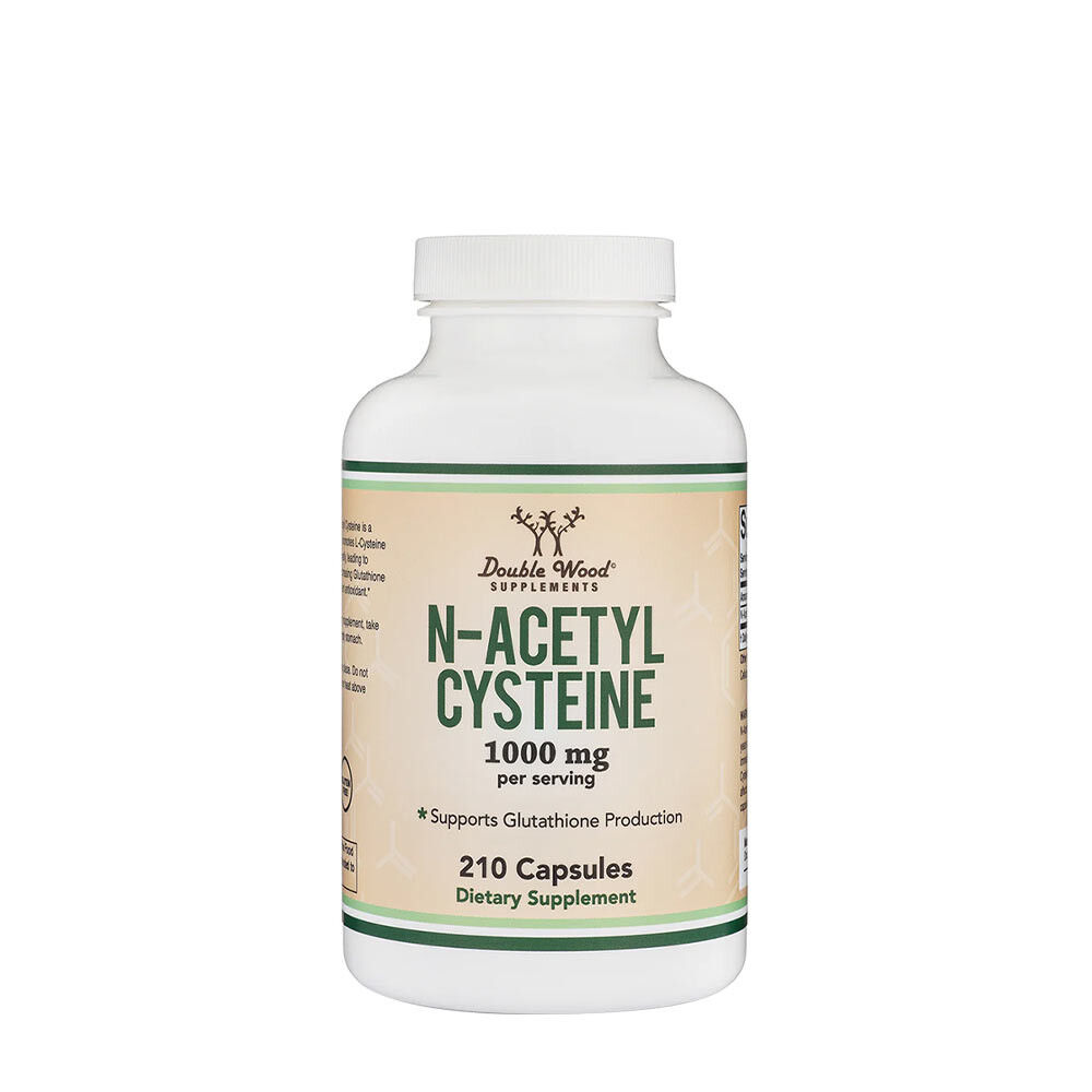 Double Wood dodatki N-acetilcistein (NAC) (210 kapsul) - Viking Supplements