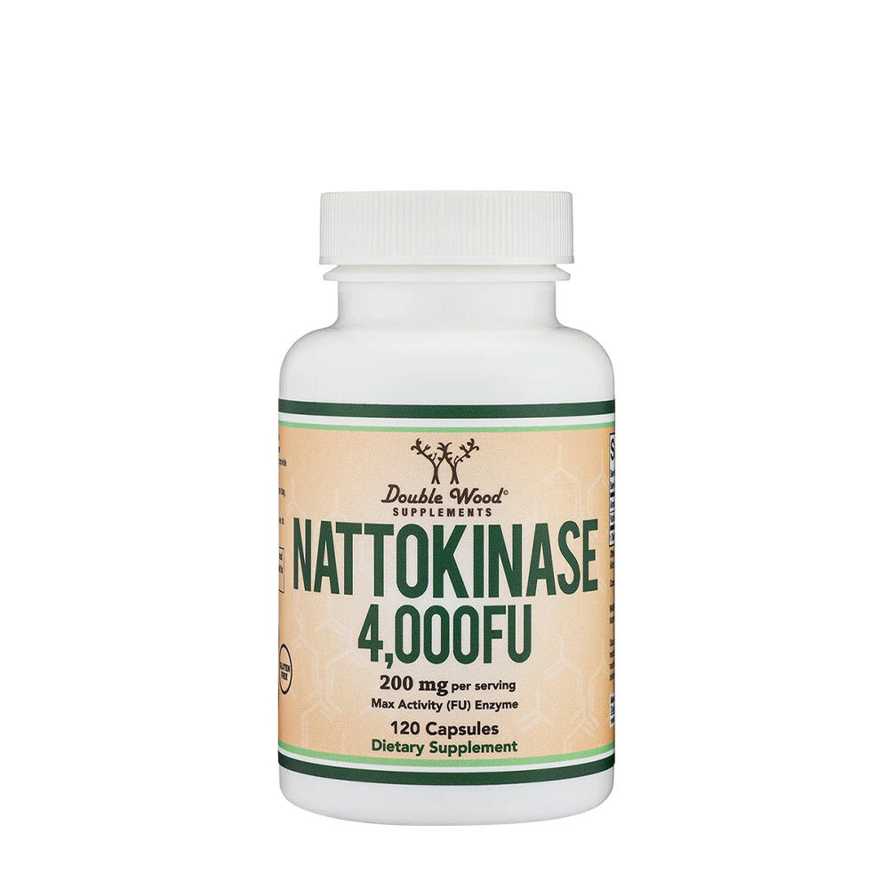 Double Wood dodatki Nattokinase (120 kapsul) – Viking Supplements