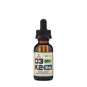 Double Wood prehranska dopolnila Vitamin D3 + K2 v tekoči obliki (30 ml) - Viking Supplements