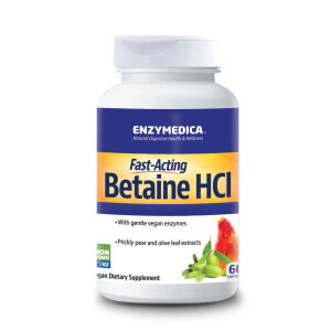Enzymedica Betain HCl 600 mg, 60 kapsul – Viking Supplements