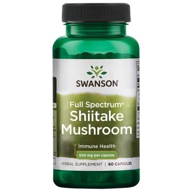 Goba shiitake s polnim spektrom