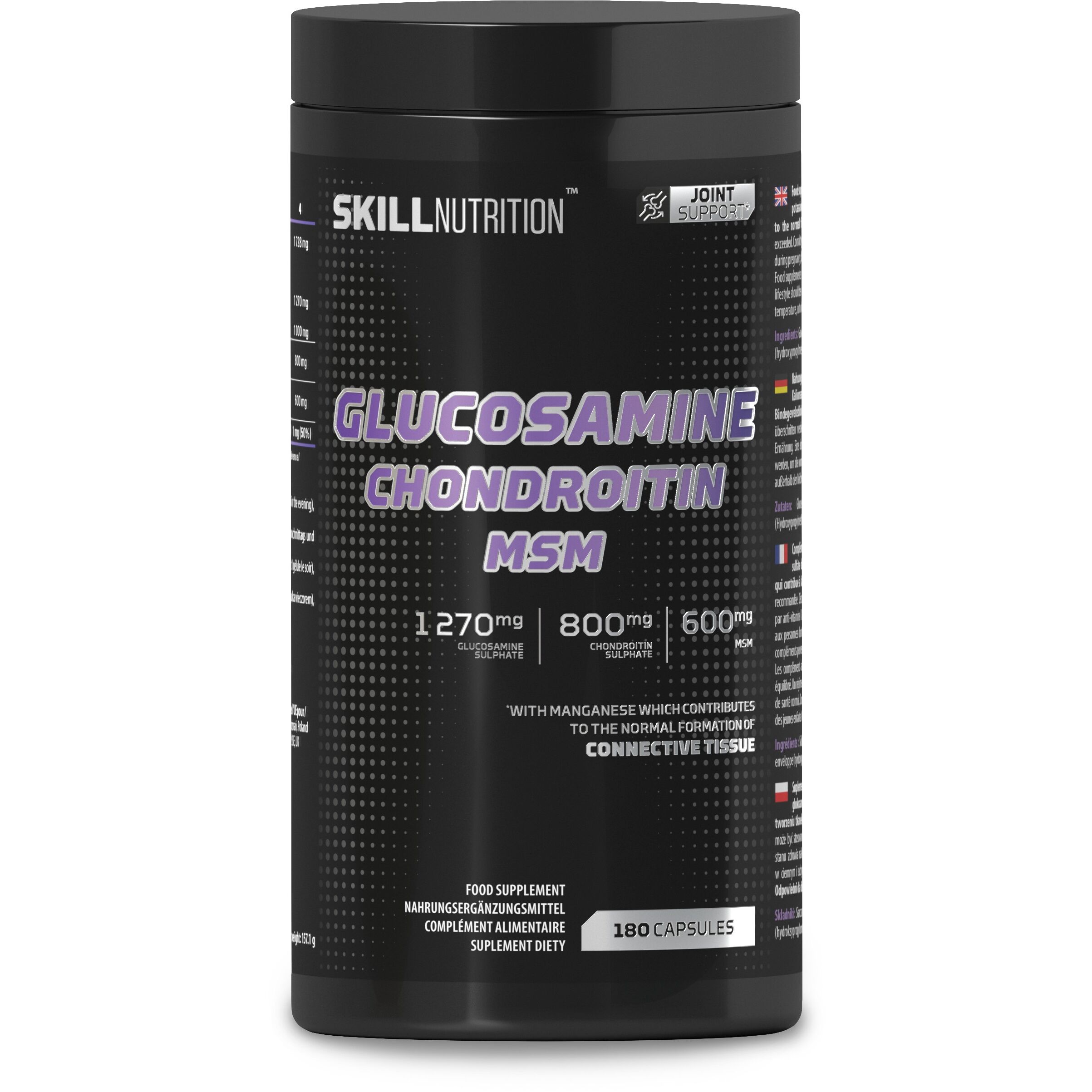 Glukozamin, hondroitin, MSM – 180 kapsul – Viking Supplements