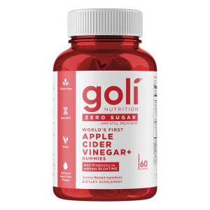Goli Nutrition jabolčni kis brez sladkorja, 60 žvečilnih bonbonov – Viking Supplements