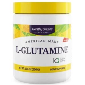 HEALTHY ORIGINS L-glutamin v prahu (600 g) - Viking Supplements