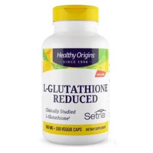HEALTHY ORIGINS L-glutation v redukcijski obliki (150 kapsul) – Viking Supplements
