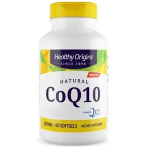 HEALTHY ORIGINS Naravni koenzim Q10 (60 kapsul) – Viking Supplements