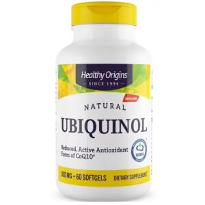 HEALTHY ORIGINS Naravni ubikinol 100 mg (60 kapsul) - Viking Supplements