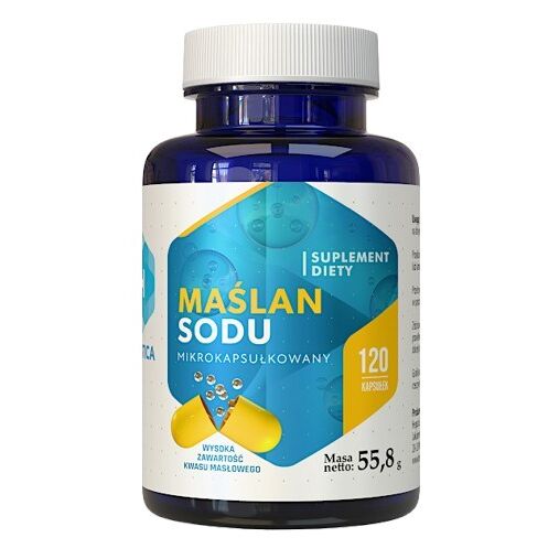 HEPATICA natrijev butirat (120 kapsul) - Viking Supplements