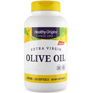 Healthy Origins oljčno olje 1 250 mg, 120 mehkih kapsul – Viking Supplements