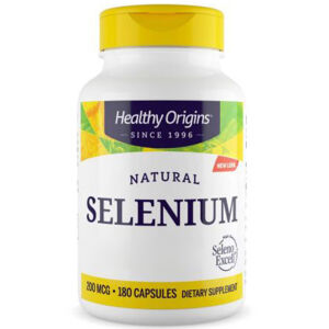 Healthy Origins Seleno Excell Selen 200 mcg, 180 kapsul - Viking Supplements