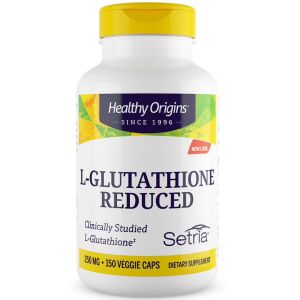 Healthy Origins Setria – redukiran L-glutation, 250 mg, 150 kapsul – Viking Supplements