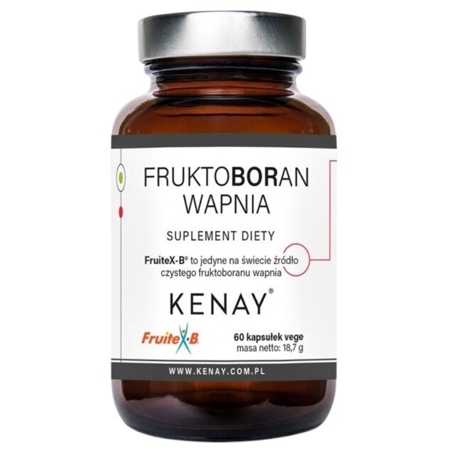 KENAY Kalcijev frukto-boran FruiteX-B (60 kapsul) - Viking Supplements