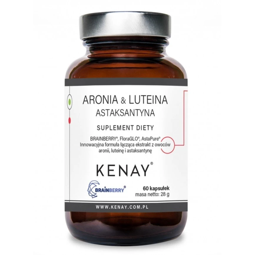KENAY Aronija in lutein-astaksantin (60 kapsul) - Viking Supplements