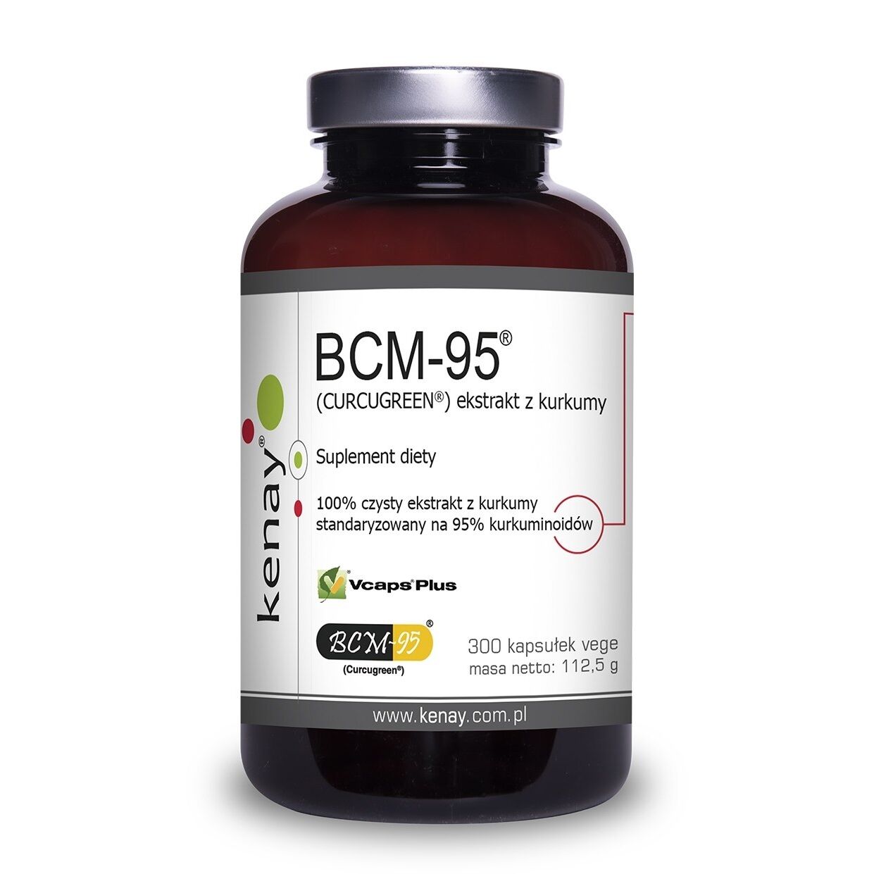 KENAY Kurkumin BCM-95 Curcugreen (300 kapsul) - Viking Supplements
