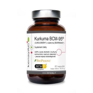 KENAY Kurkumin BCM-95 s piperinom (60 kapsul) - Viking Supplements