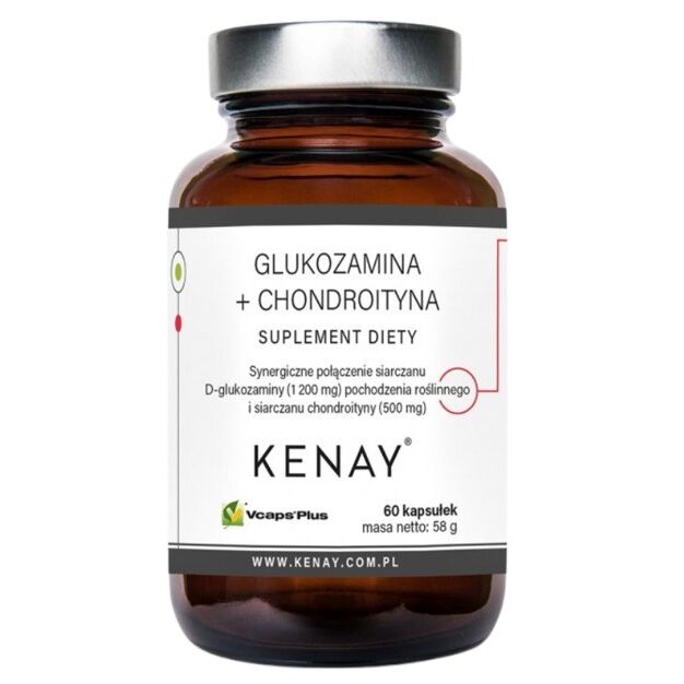 KENAY Glukozamin + hondroitin (60 kapsul) - Viking Supplements