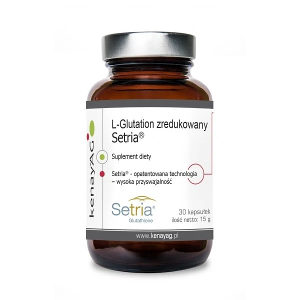KENAY Glutation v redukcijski obliki Setria (30 kapsul) - Viking Supplements