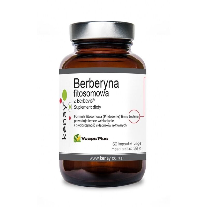 KENAY Phytosome Berberin z Berbevisom (60 kapsul) - Viking Supplements