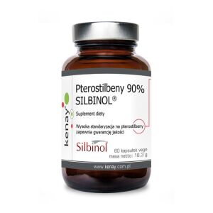 KENAY Pterostilben 90% SILBINOL (60 kapsul) - Viking Supplements