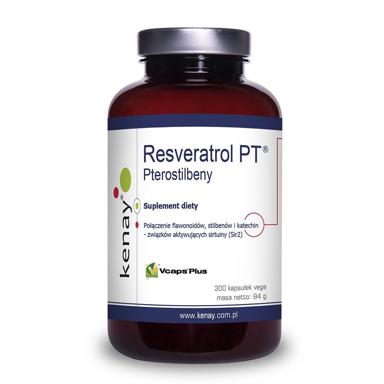 KENAY Resveratrol PTTM Pterostilbeni (300 kapsul) - Viking Supplements