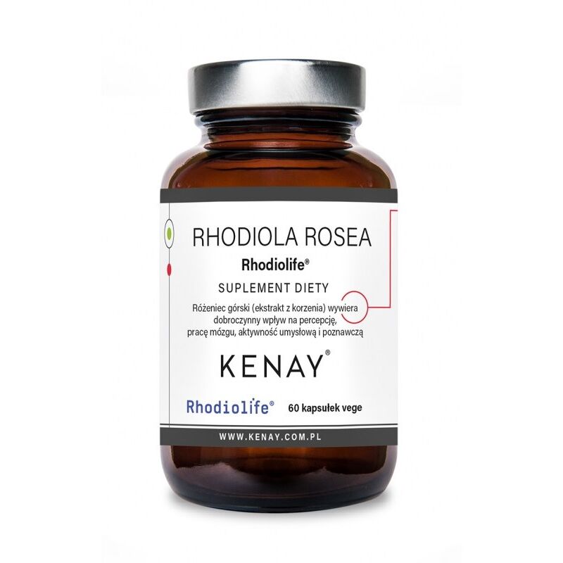 KENAY Rhodiola rosea Rhodiolife – Gorska rodiola (60 vegetarijanskih kapsul) – Viking Supplements