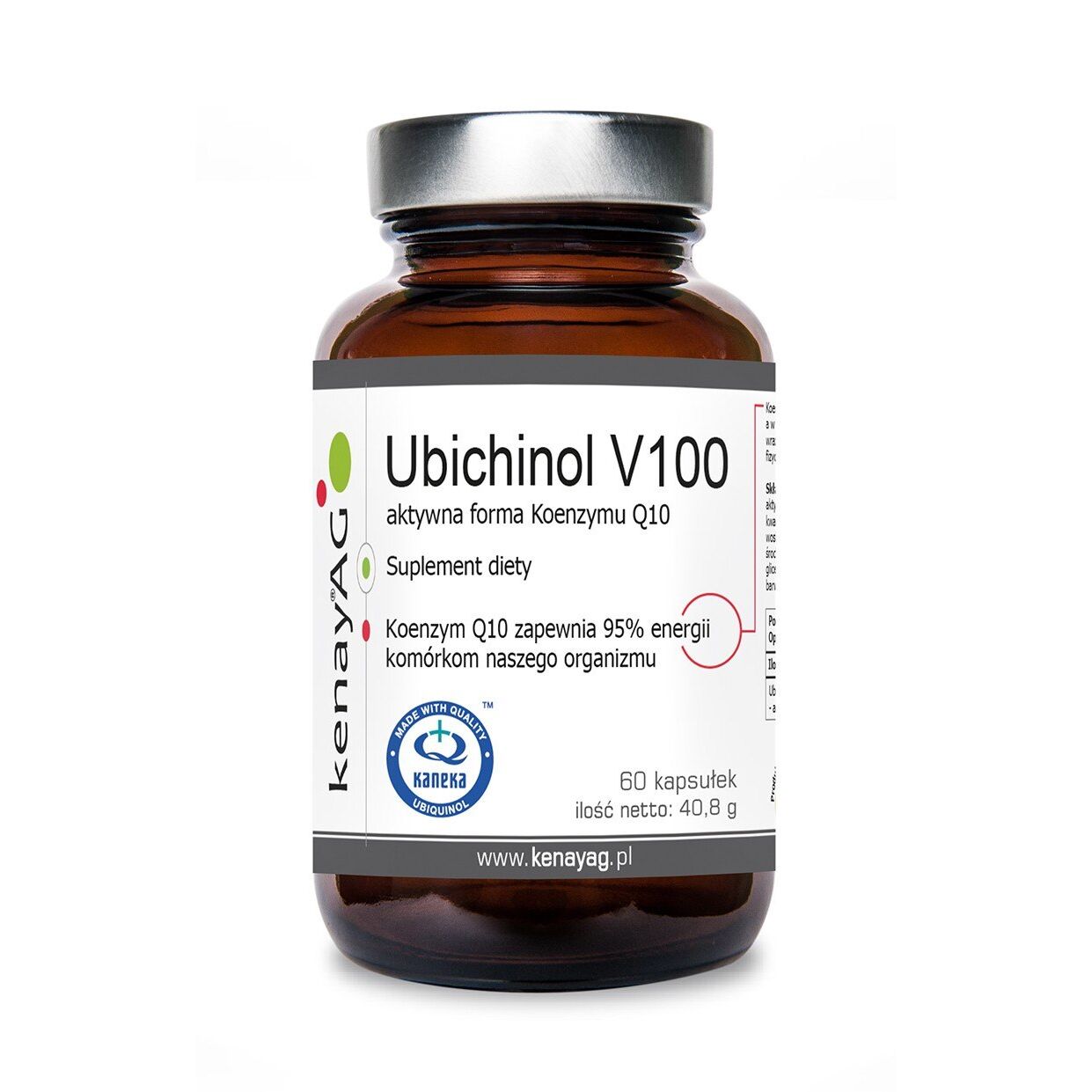 KENAY Ubiquinol V100 – aktivni koencim Q10