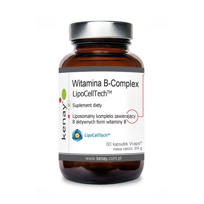 KENAY Vitamin B-kompleks liposomski LipoCellTech (60 kapsul) - Viking Supplements