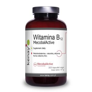 KENAY Vitamin B12 (metilkobalamin) MecobalActive (300 kapsul) - Viking Supplements