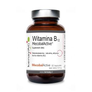 KENAY Vitamin B12 (metilkobalamin) MecobalActive (60 kapsul) - Viking Supplements