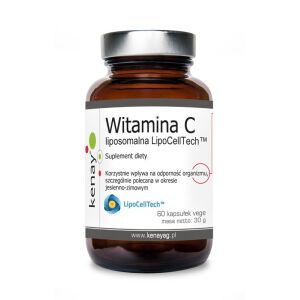 KENAY Vitamin C Liposomal LipoCellTech (60 kapsul) - Viking Supplements