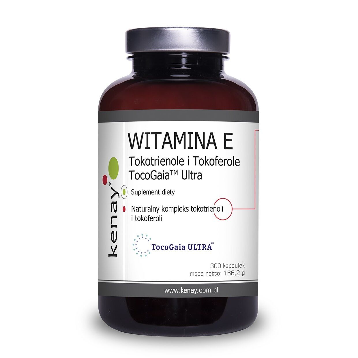 KENAY Vitamin E: tokotrienoli in tokoferoli TocoGaia Ultra (300 kapsul) - Viking Supplements