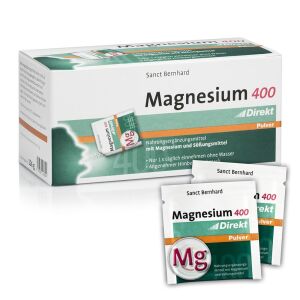 KRAUTERHAUS SANCT BERNHARD Magnezij 400 Direct v prahu (60 kosov) - Viking Supplements