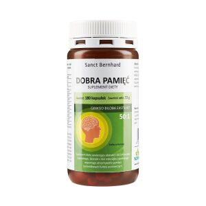 KRAUTERHAUS SANCT BERNHARD Memory (180 kapsul) - Viking Supplements