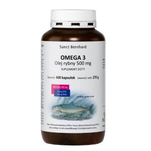 KRAUTERHAUS SANCT BERNHARD Kapsule z ribjim oljem Omega-3