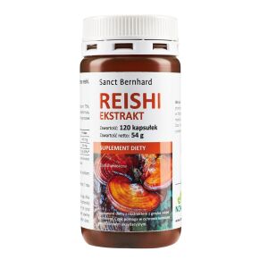 KRAUTERHAUS SANCT BERNHARD Kapsule z izvlečkom reishi (120 kapsul) - Viking Supplements