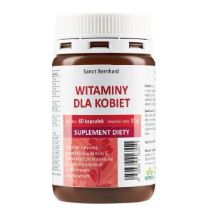 KRAUTERHAUS SANCT BERNHARD Vitaminske kapsule za ženske (60 kapsul) - Viking Supplements